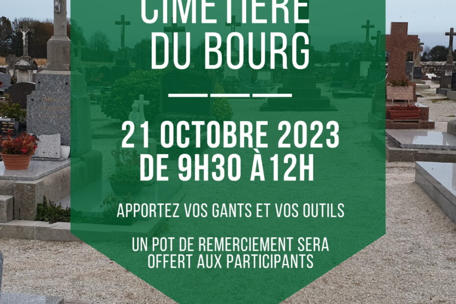 2023-10-21 Journée citoyenne cimetière bourg