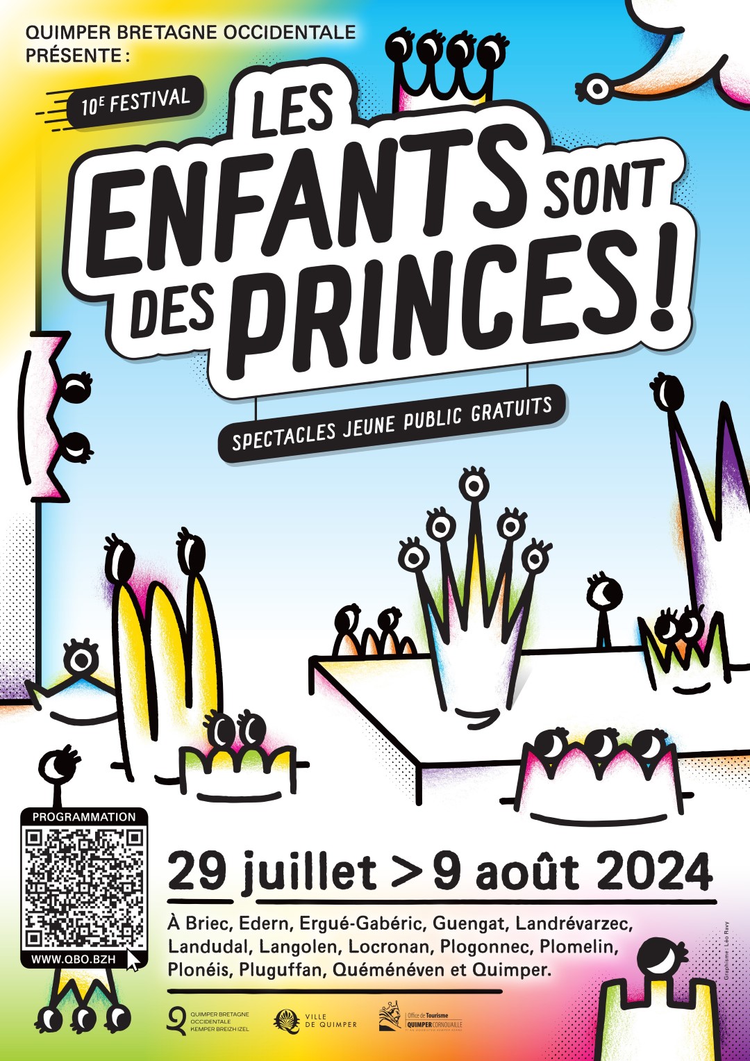 Affiche du festival Les enfants sont des princes, 2024