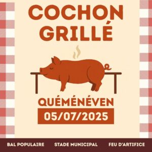 Cochon grillé et feu d'artifice @ Stade Municipal