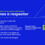 Soyez prudents avec le réseau électrique en cas d’incidents