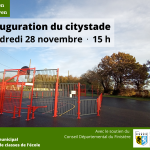 Inauguration du citystade
