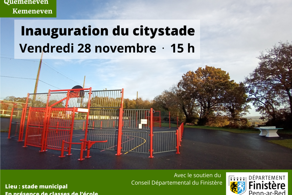 Inauguration du citystade