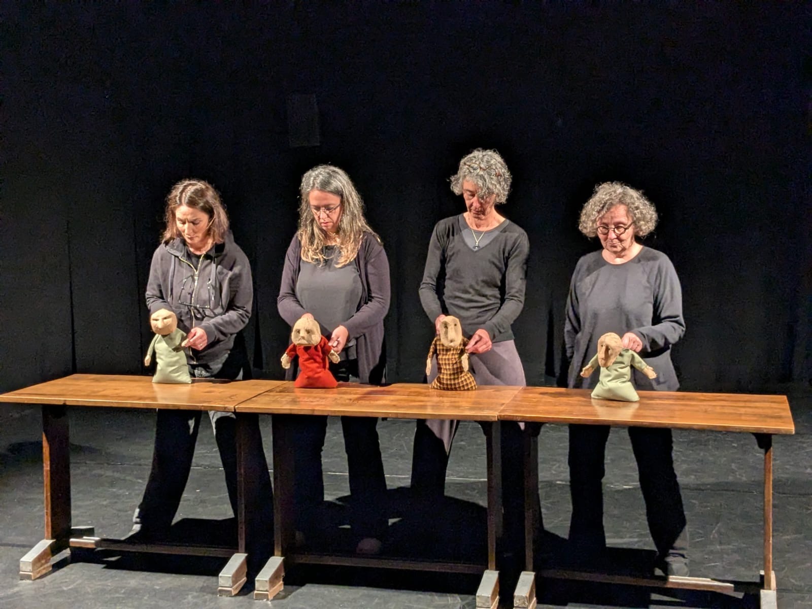 Stage chez Tro-heol : Construction et mise en jeu de marionnettes sacs