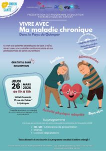 CPTS : Réunion d’information sur le programme 2026 d’Éducation Thérapeutique du Patient @ Hôtel Océania