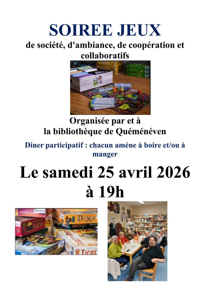 Bibliothèque : Soirée jeux